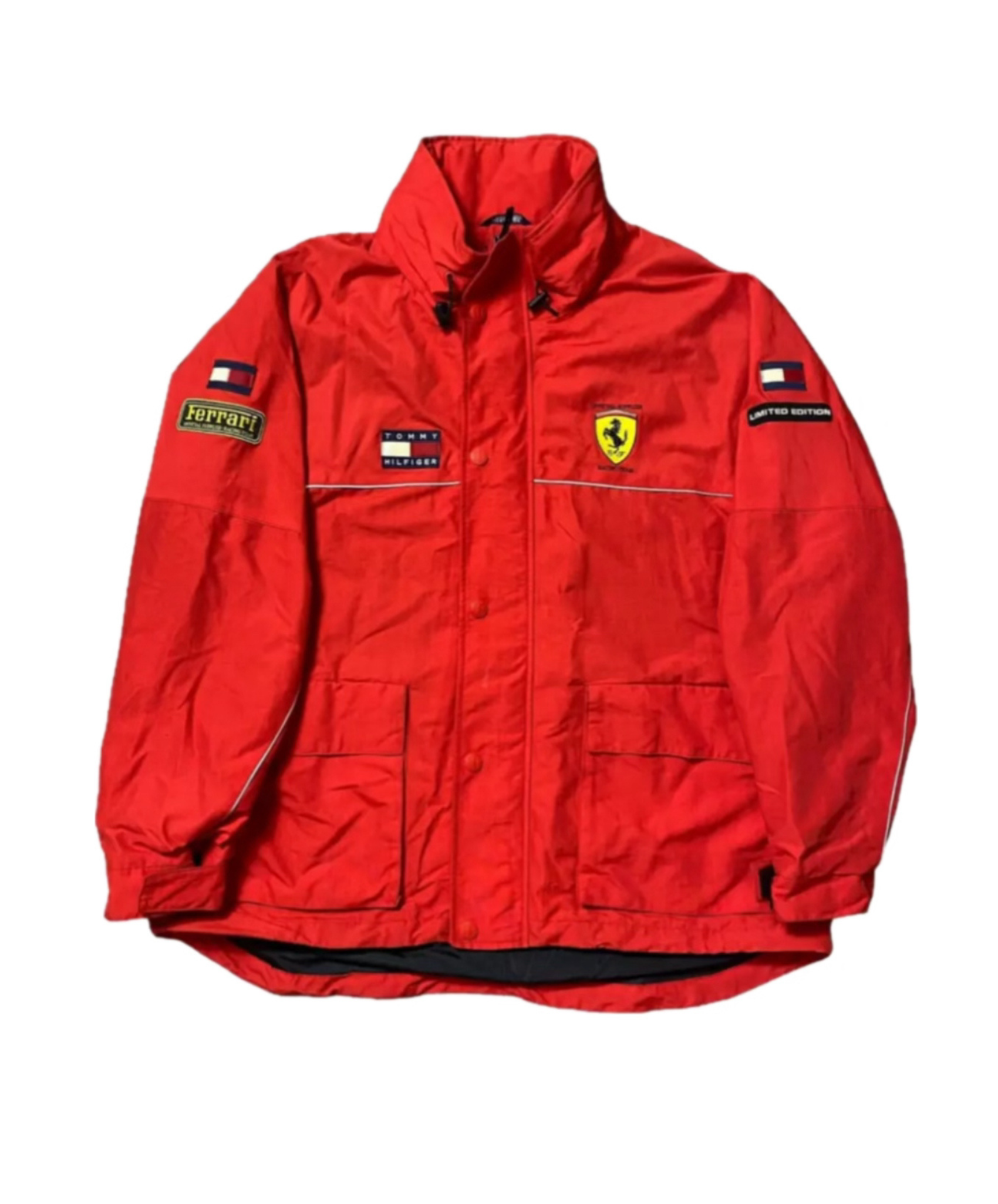 VINTAGE TOMMY HILFGER X FERRARI JACKET RACEWKND