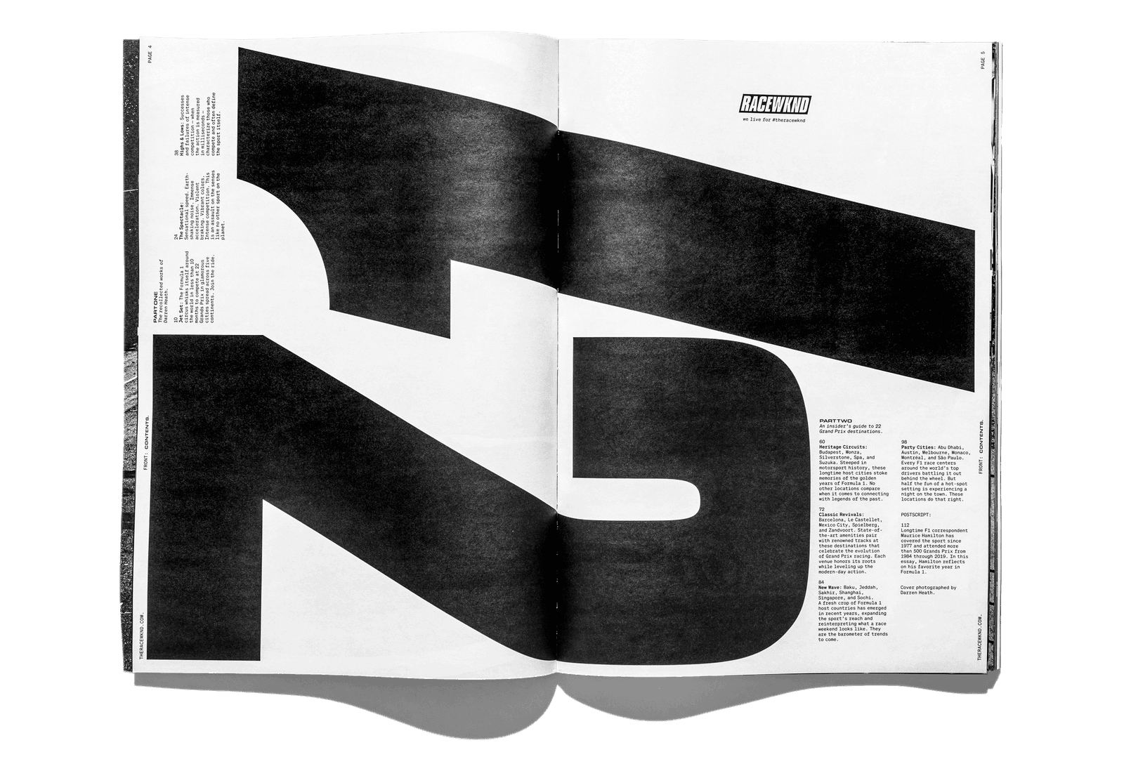 RACEWKND spread — numeral 27