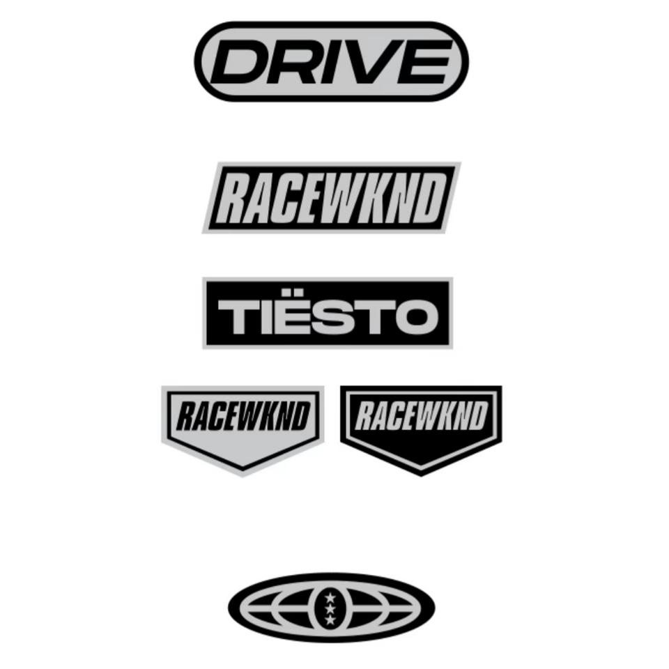 TIËSTO X RACEWKND PATCHES